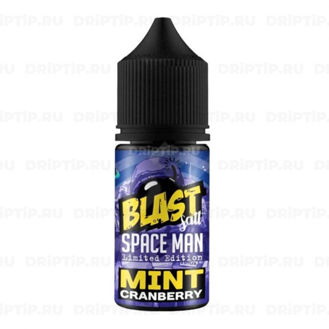 Blast Space Man Salt - Mint Cranberry Blast Space Man Salt - Mint Cranberry