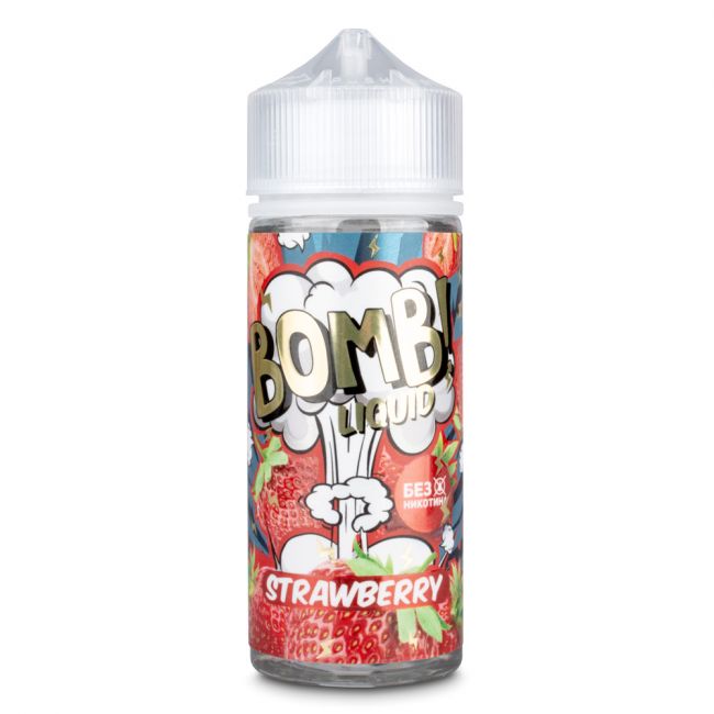 BOMB! Liquid Strawberry 3mg 120ml BOMB! Liquid Strawberry 3mg 120ml
