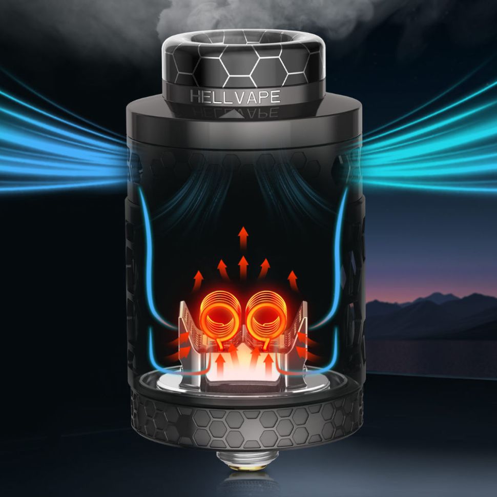 Hellvape Dead Rabbit 4 RTA Pro - обслуживаемый бак Hellvape Dead Rabbit 4 RTA Pro - обслуживаемый бак