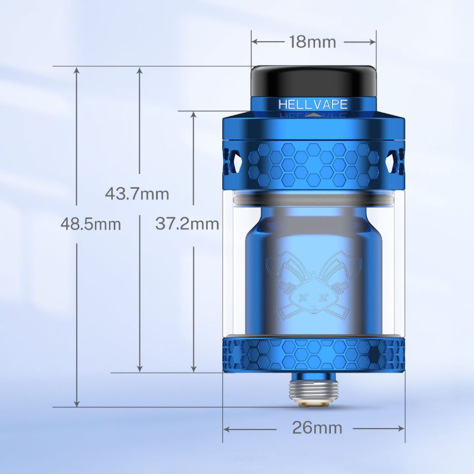 Hellvape Dead Rabbit 4 RTA - обслуживаемый бак Hellvape Dead Rabbit 4 RTA - обслуживаемый бак