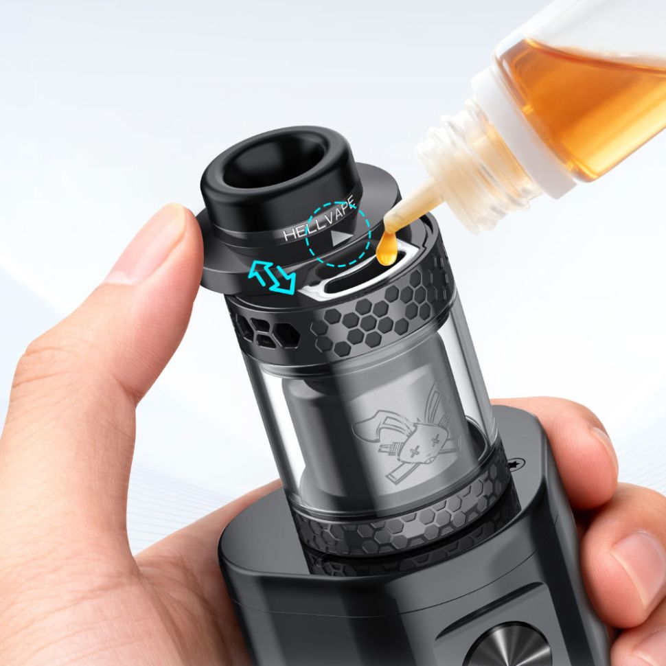 Hellvape Dead Rabbit 4 RTA - обслуживаемый бак Hellvape Dead Rabbit 4 RTA - обслуживаемый бак