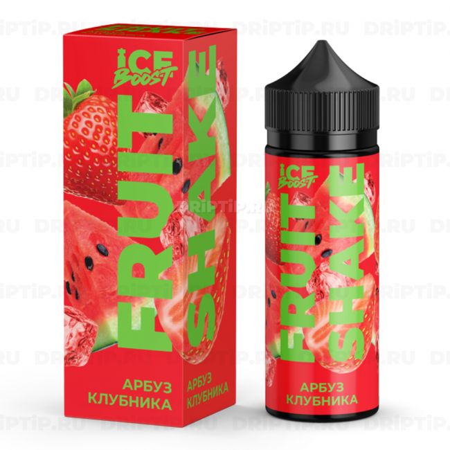 Жидкость Fruit Shake Ice Boost - Арбуз-Клубника Жидкость Fruit Shake Ice Boost - Арбуз-Клубника