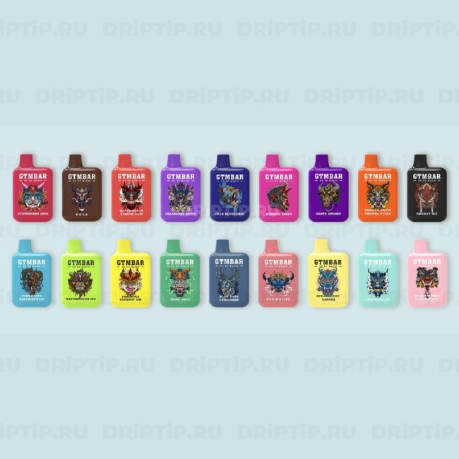 Gtm Bar Halo 4200 - Strawberry Banana