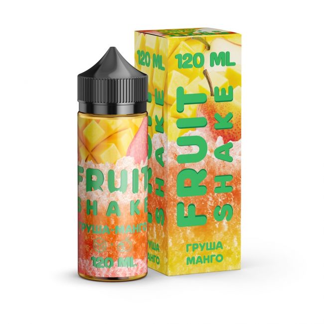 Жидкость Fruit Shake Груша-Манго 3mg 120ml Жидкость Fruit Shake Груша-Манго 3mg 120ml