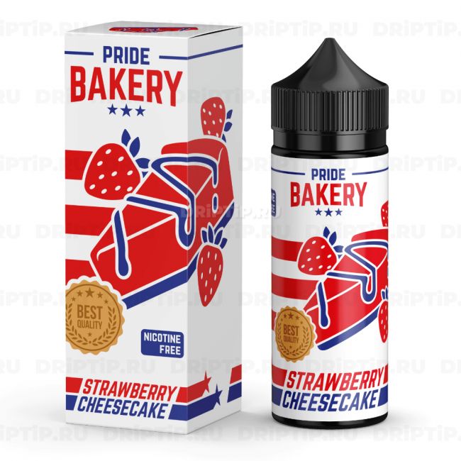 Жидкость Pride Bakery - Strawberry cheesecake Жидкость Pride Bakery - Strawberry cheesecake