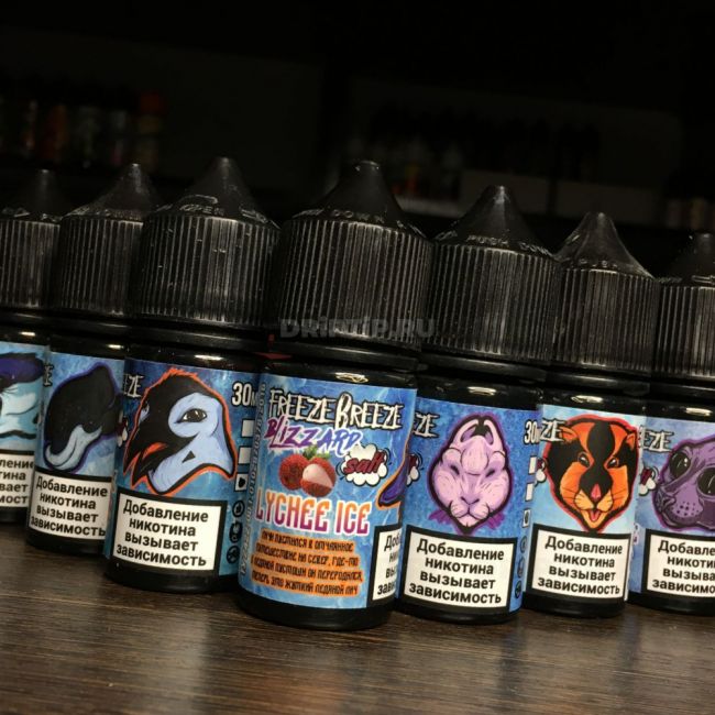 Freeze Breeze Blizzard Salt - Cranberry Ice