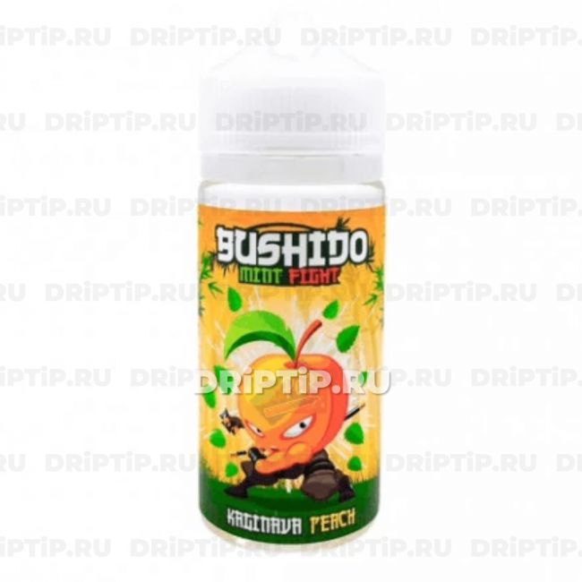 Жидкость Bushido Mint Fight - Kaginava Peach Жидкость Bushido Mint Fight - Kaginava Peach