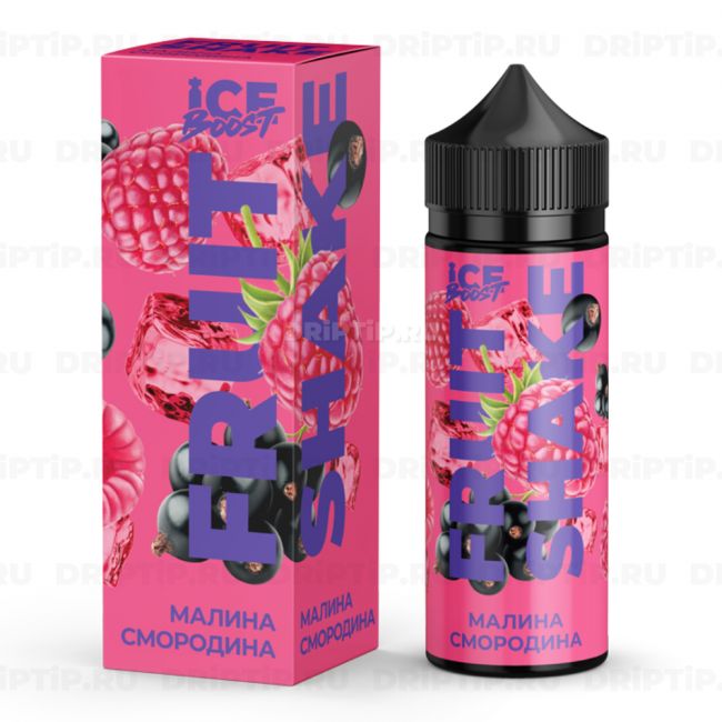 Жидкость Fruit Shake Ice Boost - Малина-Смородина Жидкость Fruit Shake Ice Boost - Малина-Смородина