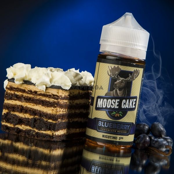 MOOSE Cake Blueberry 3mg 100ml MOOSE Cake Blueberry 3mg 100ml