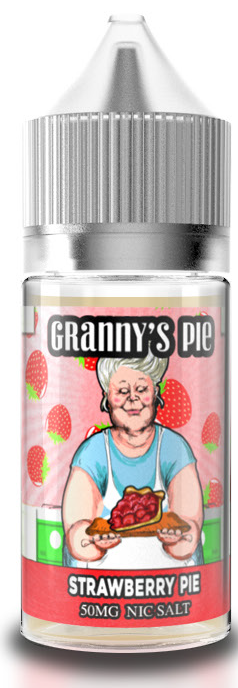 GRANNY'S PIE SALTS Strawberry Pie 25mg 30ml