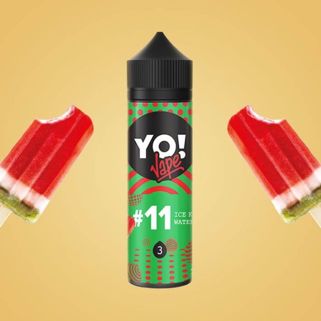 YO VAPE 100ml №11 Ice Kiwi Watermelon 3mg