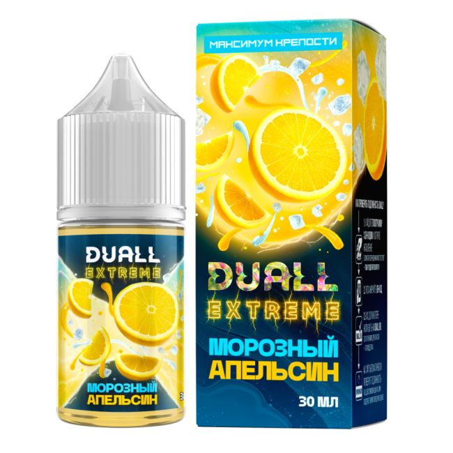 Жидкость Duall Extreme Salt - Морозный Апельсин Жидкость Duall Extreme Salt - Морозный Апельсин