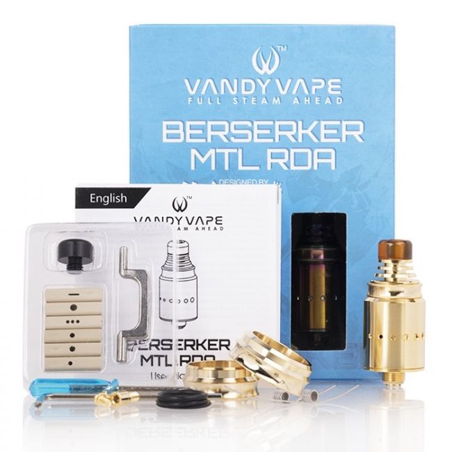 Berserker MTL RDA стальной Berserker MTL RDA стальной