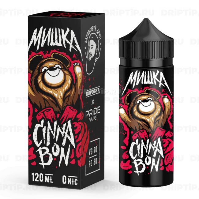 Жидкость Мишка - Булочка с корицей Жидкость Мишка - Булочка с корицей