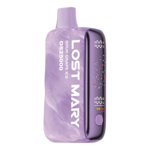 Lost Mary OS25000 - Кислый Виноград Лёд Lost Mary OS25000 - Кислый Виноград Лёд