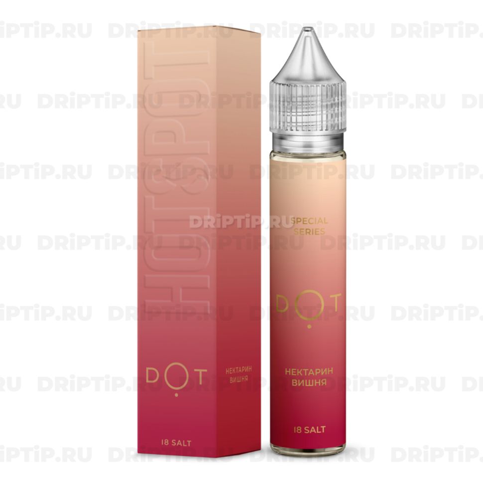 Жидкость HotSpot Dot Salt - Нектарин Вишня / ПРОСРОЧЕНА