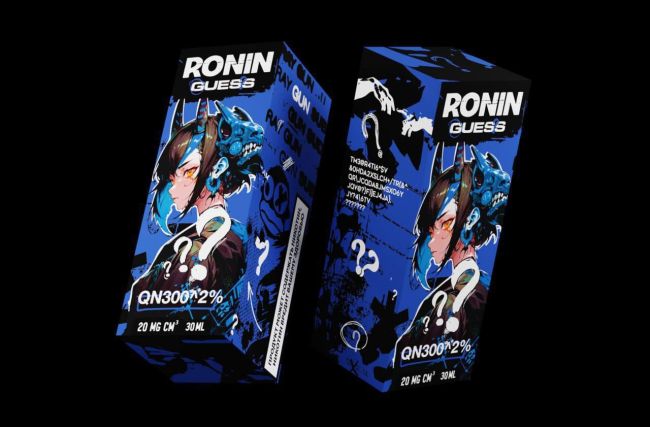 Жидкость RONiN Guess Salt - Клубника и Виноград (QN300^2%) 