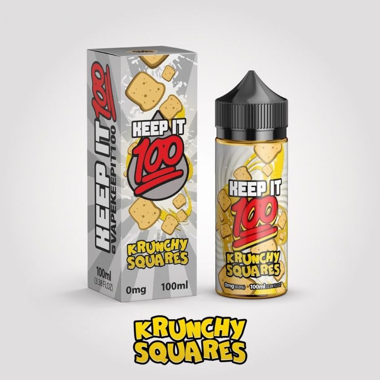 KEEP IT 100 Krunchy Squares 3mg 100ml