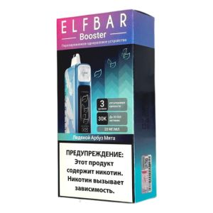 Elf Bar Booster 30000 - Ледяной Арбуз Мята