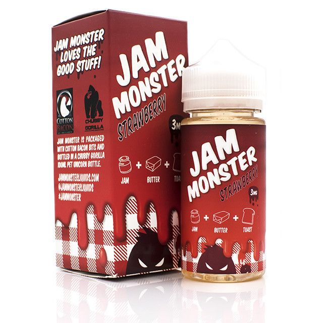 Strawberry - Jam Monster clone 100 мл Strawberry - Jam Monster clone 100 мл