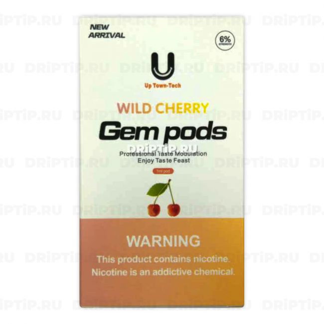 Gem Pods for Juul - Дикая Вишня (Cherry) Gem Pods for Juul - Дикая Вишня (Cherry)
