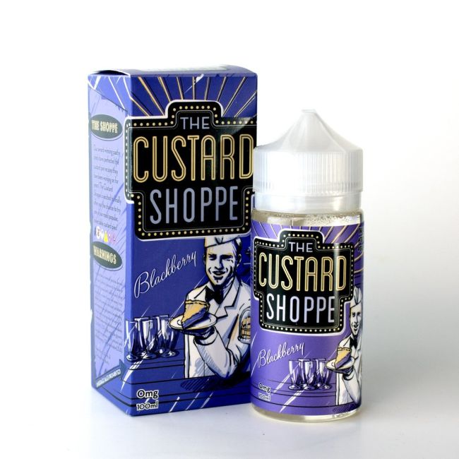 Custard Shoppe BLACKBERRY 3mg, 100ml Custard Shoppe BLACKBERRY 3mg, 100ml
