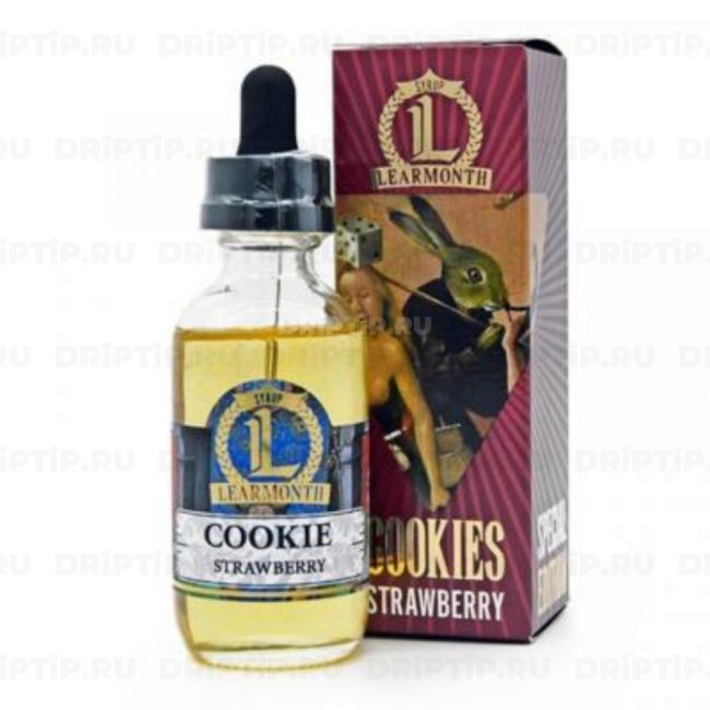 Жидкость Cookies by Learmonth - Strawberry Жидкость Cookies by Learmonth - Strawberry