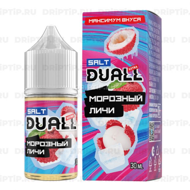 Жидкость Duall Salt Extra - Морозный Личи Жидкость Duall Salt Extra - Морозный Личи