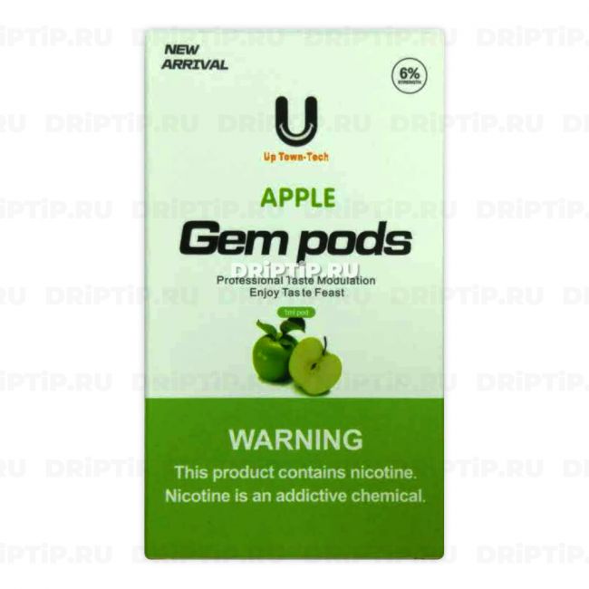 Gem Pods for Juul - Яблоко (Apple) Gem Pods for Juul - Яблоко (Apple)