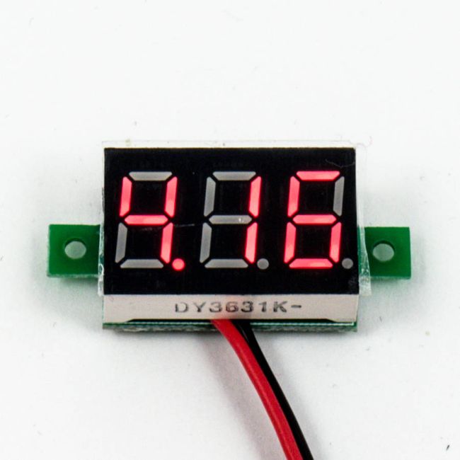 Вольтметр LED-модуль Вольтметр LED-модуль