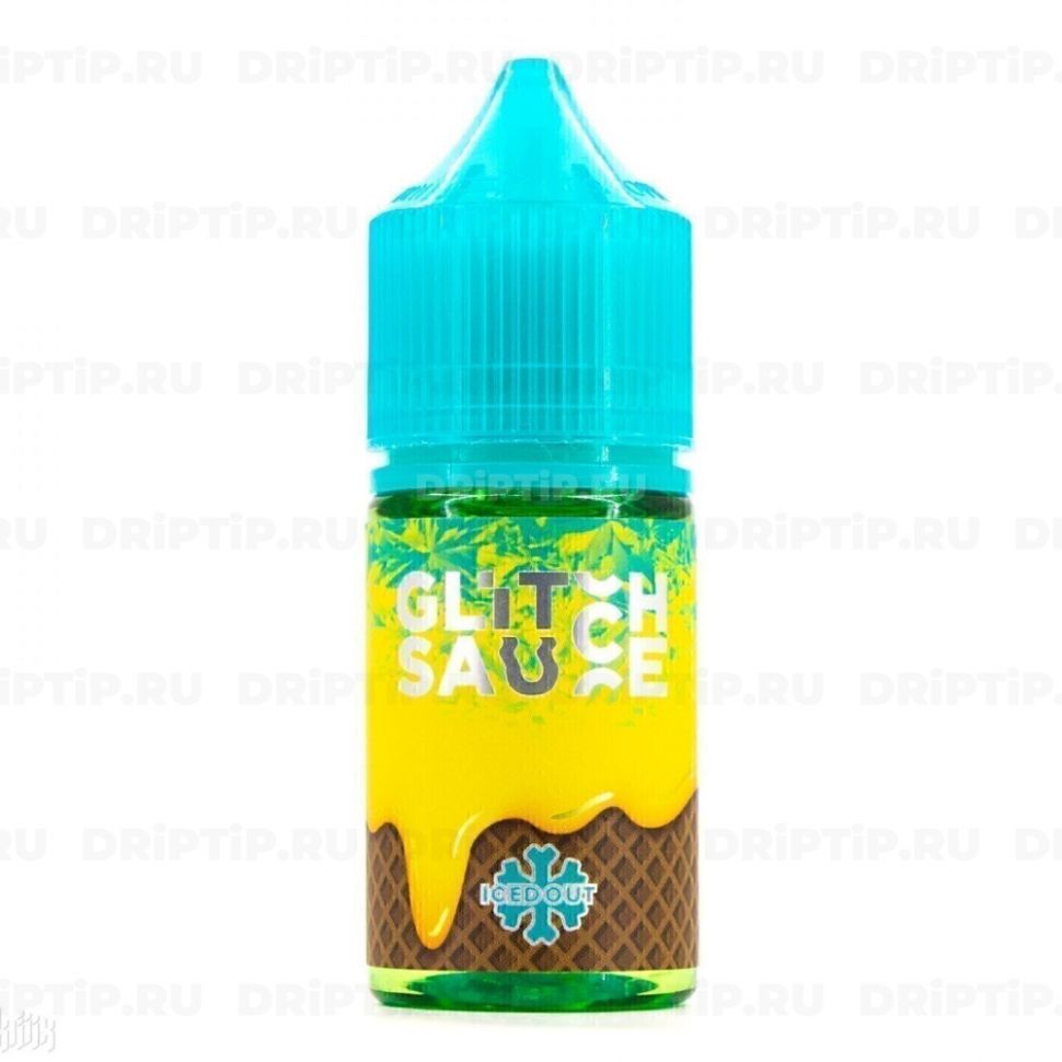 Жидкость Glitch Sauce Iced Out Salt - Banana