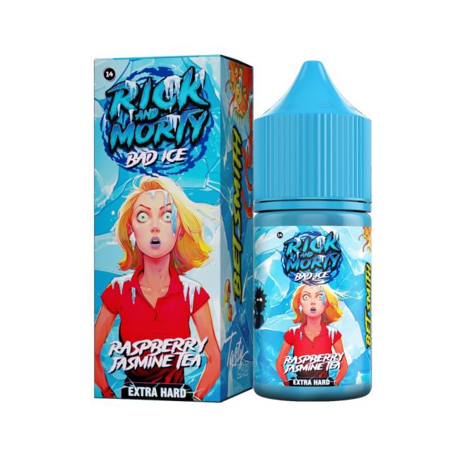 Жидкость Rick and Morty Salt Bad Ice - Малиновый Чай Жасмин 