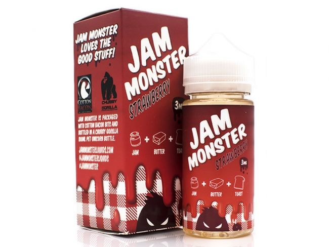 Жидкость Jam Monster - Strawberry 