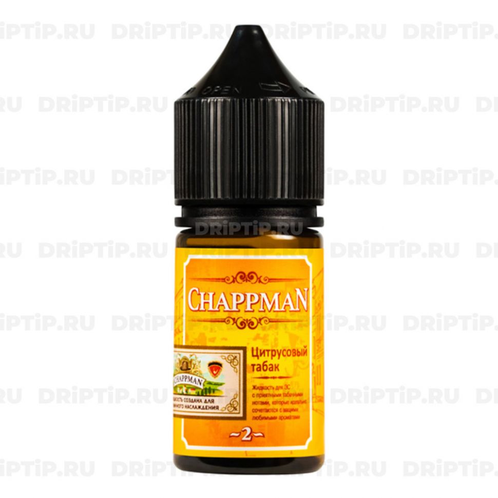 Жидкость Chappman Salt - Цитрусовый табак