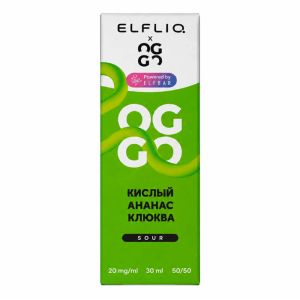 ElfLiq X Oggo Sour Salt - Кислый Ананас Клюква