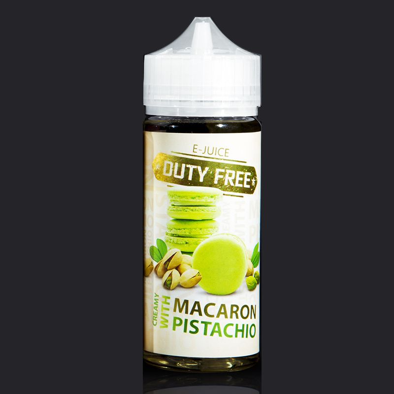 Duty Free Creamy Macaron & Pistachio 3mg 120ml