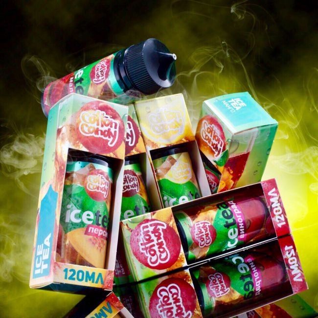 ICE-TEA Виноград 120ml (+никобустер) ICE-TEA Виноград 120ml (+никобустер)