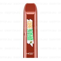 Одноразовая электронная сигарета HQD Cuvie - Яблоко киви энергетик