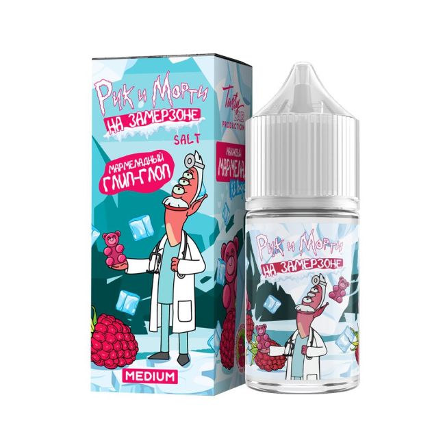Жидкость Rick And Morty На Замерзоне - Малиновый Мармелад 