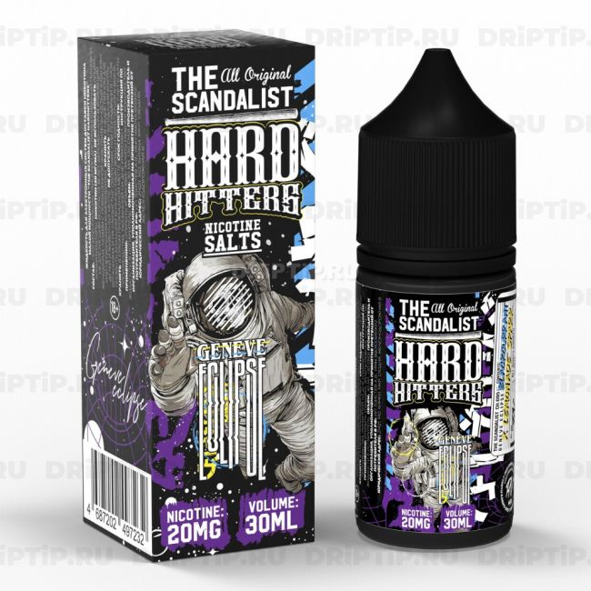 Жидкость The Scandalist Hard Hitters Salt - Geneve Eclipse 