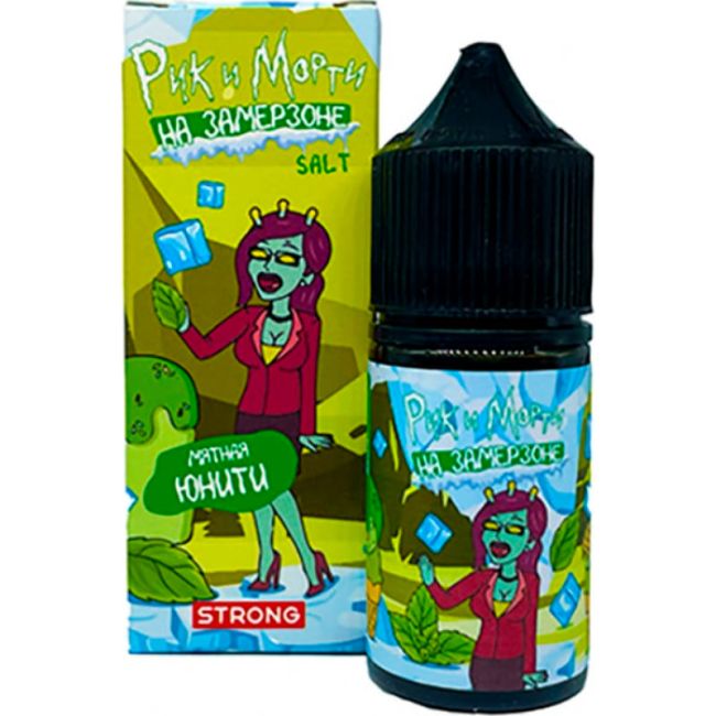 Жидкость Rick And Morty На Замерзоне - Мятное Мороженое Жидкость Rick And Morty На Замерзоне - Мятное Мороженое