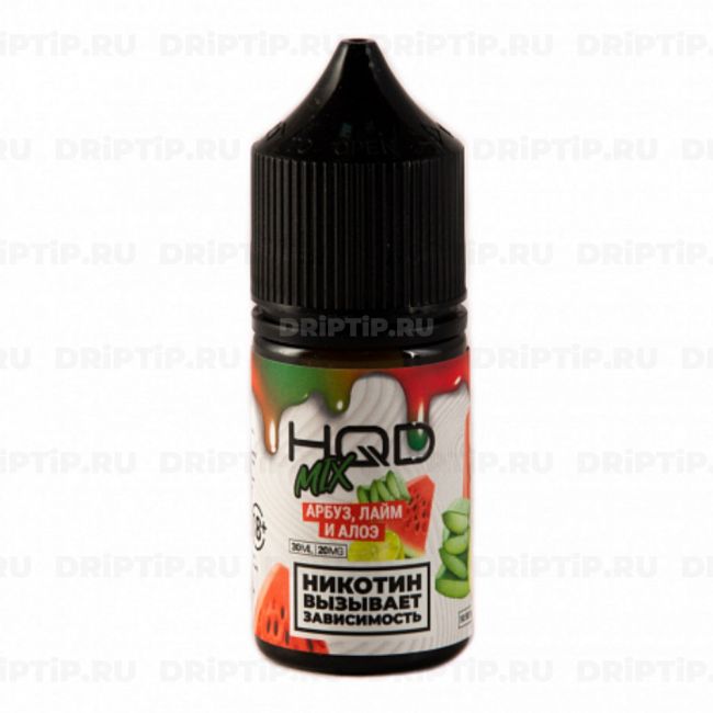 HQD Mix It Salt - Арбуз Лайм Алоэ HQD Mix It Salt - Арбуз Лайм Алоэ