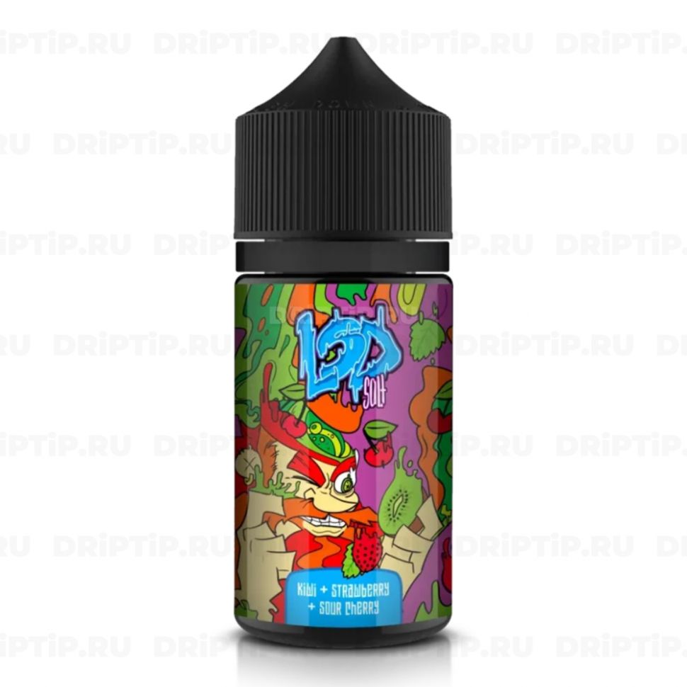 Жидкость LSD Pod Salt - Kiwi + Strawberry + Sour Cherry