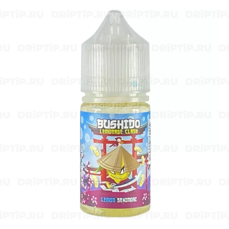 Жидкость Bushido Lemonade Clash Salt - Lemon Sekitori