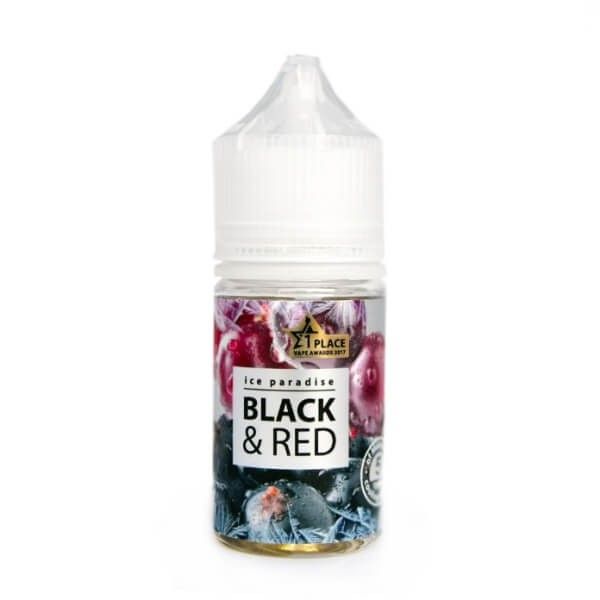 Жидкость Ice Paradise Salt - Black&Red Жидкость Ice Paradise Salt - Black&Red