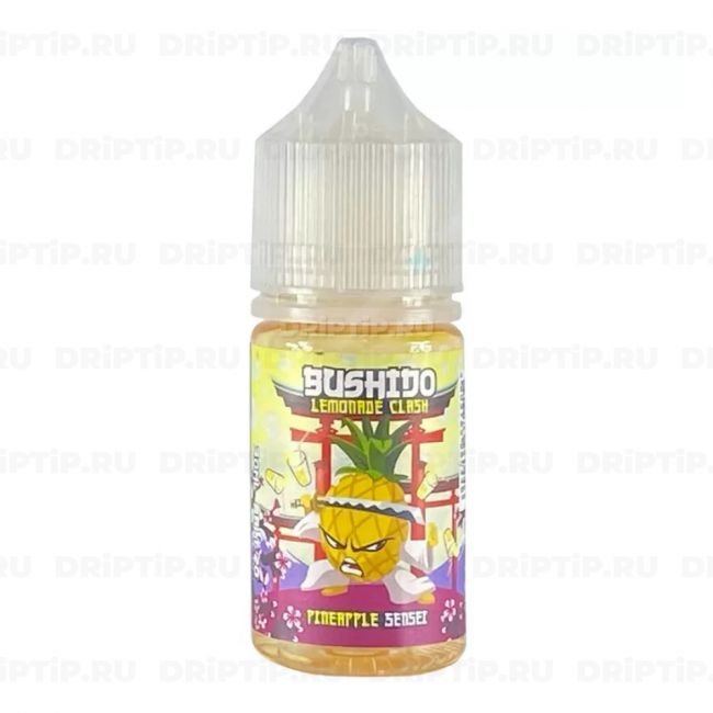 Жидкость Bushido Lemonade Clash Salt - Pineapple Sensei Жидкость Bushido Lemonade Clash Salt - Pineapple Sensei