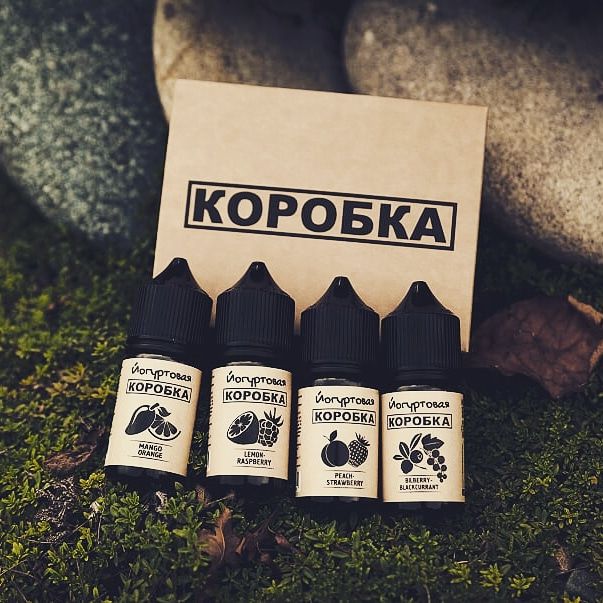 Жидкость Черника - Коробка Salt