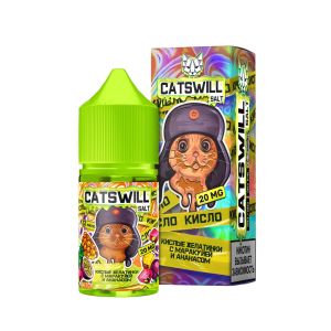 Catswill Sour Salt - Кислые Желатинки с Маракуей и Ананасом Catswill Sour Salt - Кислые Желатинки с Маракуей и Ананасом