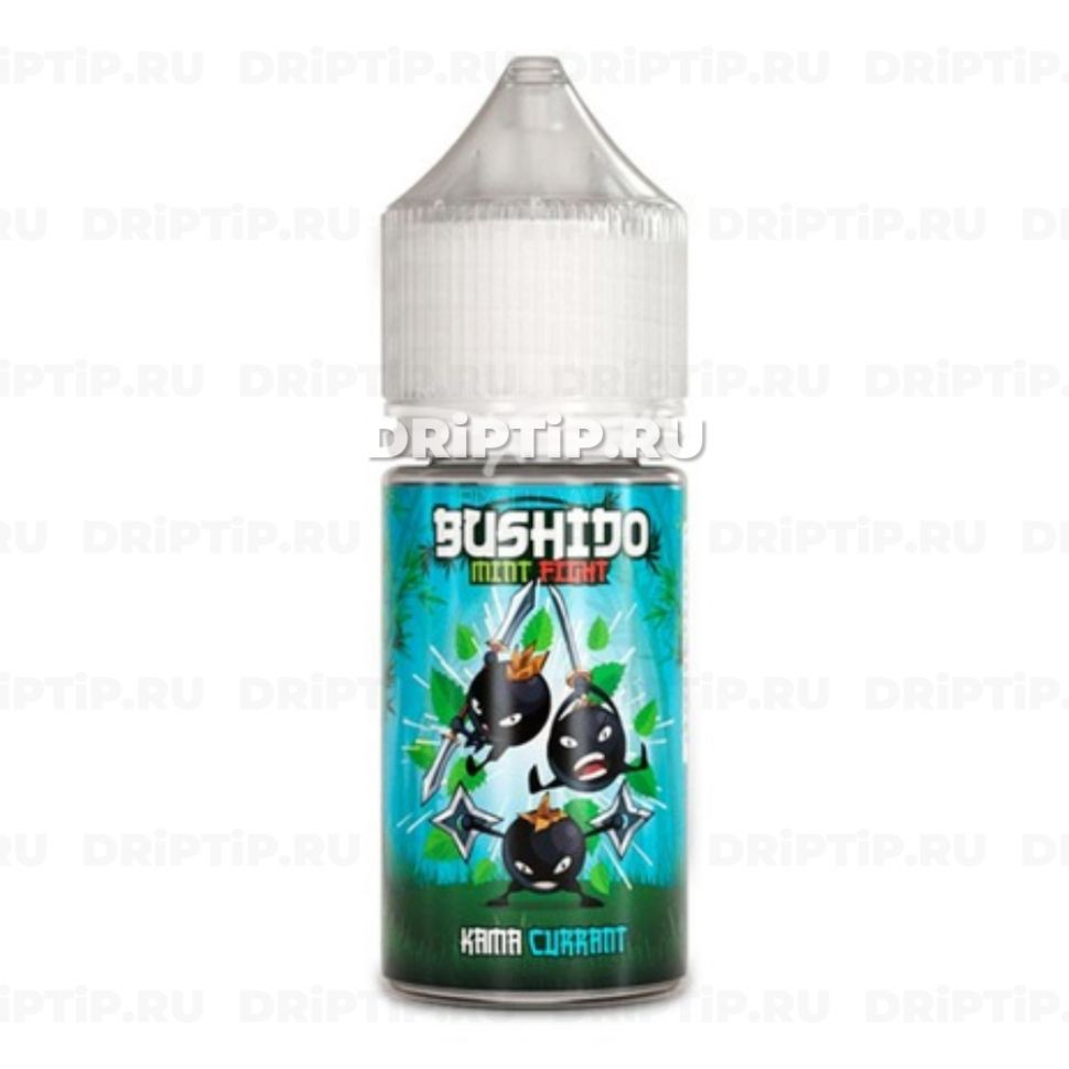 Жидкость Bushido Mint Fight Salt - Kama Currant