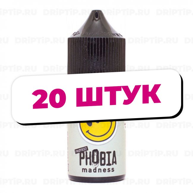 Phobia Salt - Madness (20 штук / упаковка) Срок годности до 12.2025